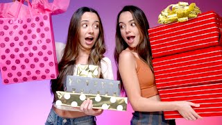 Twins Swap Birthday Gift Exchange  Merrell Twins [upl. by Sura140]