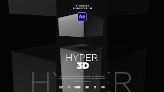 Easily Make Hyper 3D Motion Graphics in After Effects [upl. by Akiemahs551]