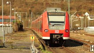 Zugverkehr in Eberbach am Neckar [upl. by Nosniv616]