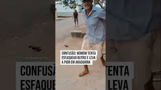 Homem leva facada em Araguaína TO [upl. by Vinni753]