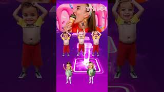 Vlad and Niki VS CoComelon Dame Tu Cosita Coffin Dance Song Cover Tiles hop shorts song trending [upl. by Felic603]