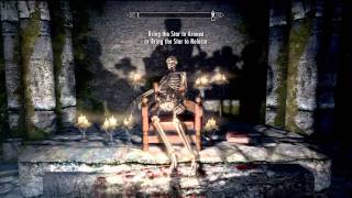 Skyrim The Black Star  Azuras Star Walkthrough  Oblivion Walker  Daedric Artifact  4 [upl. by Atiluj409]