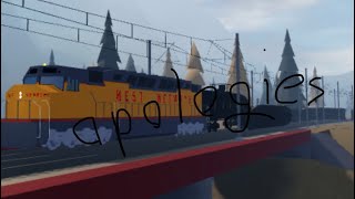 An apology video with some Rails Unlimited gameplay roblox with more supermode [upl. by Runck745]