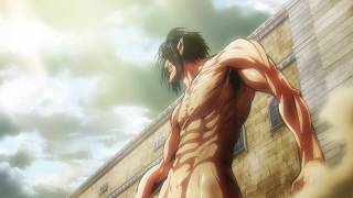 Eren Titan Roar in Japanese English and Italian not really [upl. by Naesal]