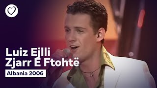 Luiz Ejlli  Zjarr E Ftohtë  Albania 🇦🇱  SemiFinal  Eurovision 2006 [upl. by Ramyaj366]