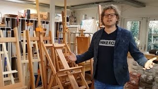 SCHILDERSEZEL KOPEN Waar Moet Je Op Letten Atelier Ezel Kantelbaar Aquarel Ezel Venice Peperbus [upl. by Sterne]