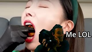 Guy With Misophonia Watches Mukbang ASMR education [upl. by Akenna279]