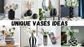 Unique Vases ideas  Unique Decorative Vases  Vase decoration ideas at home rkadesign kashifali [upl. by Bascio]