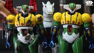 King Arts BD Steel Jeeg BD鋼鉄ジーグ Kotetsushin Jeeg 金剛飛天鑽 「超合金」DFS075 Unboxing [upl. by Canice]