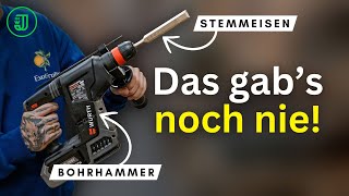 Der TRICK mit dem BOHRHAMMER den jeder HEIMWERKER kennen sollte 😲  Jonas Winkler [upl. by Ramal]