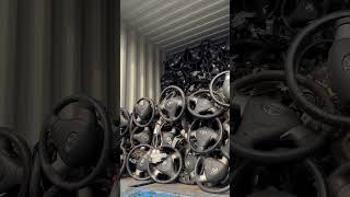 Used auto parts container loading automobile autoparts [upl. by Enilrad]