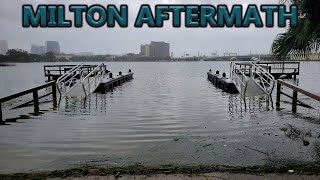 Hurricane Milton Aftermath in Orlando Lake Ivanhoe Flooding [upl. by Eissen]