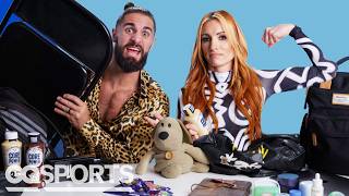 10 Things WWEs Seth Rollins amp Becky Lynch Cant Live Without  GQ Sports [upl. by Ellenahs]