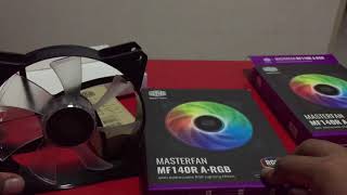 Cooler Master MF140R ARGB Unboxing [upl. by Dosi876]