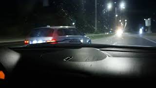 BMW 320d e91 vs Mercedes C200 Kompressor  Night Sunflower Seeds Chopping 2 [upl. by Billat]