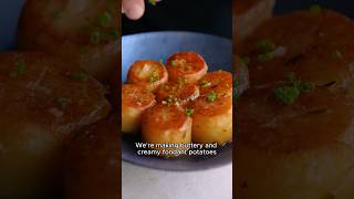 My new fav potato recipe 🥔Fondant potatoes [upl. by Ahsiekat994]