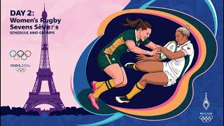 Paris 2024 Womens Rugby Sevens Schedule amp Groups  Full Breakdown [upl. by Rasec306]