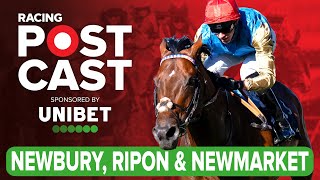 Newbury Ripon and Newmarket Preview  Horse Racing Tips  Racing Postcast sponsored by Unibet [upl. by Haye]