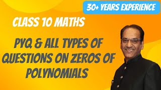 Questions on zeros of quadratic polynomials  Class 10 Chapter 2 Polynomials  PYQ Polynomials [upl. by Dlaniger]