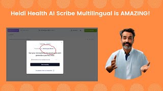 Heidihealth AI scribe now has Multilingual input in beta but it is AWESOME aiscribe dictation [upl. by Siramaj]