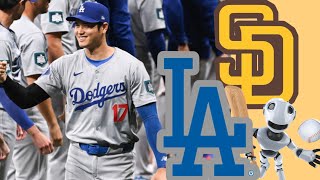 Dodgers vs Padres resumen 032024 ⚾️🔥 beisbol [upl. by Teodoor]