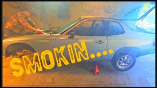 JUNKYARD PORSCHE ENGINE INSTALLATION Will it RUN [upl. by Hanschen529]