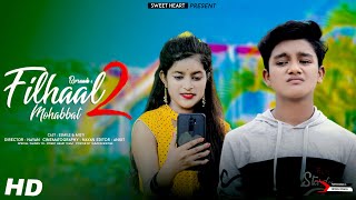 Filhall 2 Full Song  Esmile new video  Akshay Kumar  BPraak  Cute love Story  Sweet Heart [upl. by Aratas372]