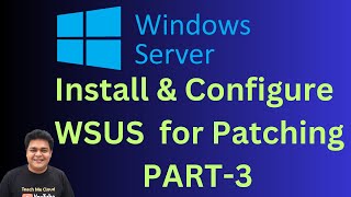 Configure and Manage WSUS server step by step guide approve latest update from WSUS Server part3 [upl. by Adnolat]