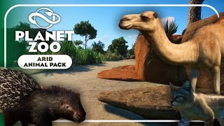 Planet Zoo Arid Pack DLC Overview [upl. by Ruthy]