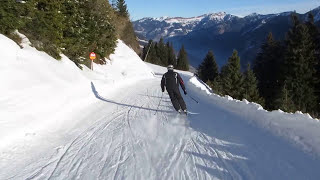 Bad Hofgastein Piste H4 Sendleiten [upl. by Lah]