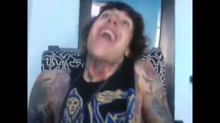 Oliver Sykes Dançando Drogado [upl. by Annij806]