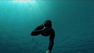 Freediving 25 meters deep Sharm el Sheikh February 2024 with my Nephews 🤿🦈 [upl. by Eyssej]