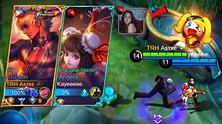 ASTRE MEETS ANGELA MAIN DUO NA BA THIS 🤣  MLBB [upl. by Arihsat198]