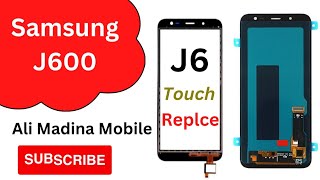 Samsung Galaxy j600 touch glass replacement  J6 touch glass change  Samsung J6 broken touch change [upl. by Tyrus]