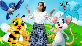 Ek Chidiya Anek Chidiya  Chu Chu Karti Aayi Chidiya Rani  Inspirational Poem for Children Learning [upl. by Marvin]