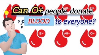 Rh factor in blood Which BLOOD group can take BLOOD from everyone🤔 [upl. by Ahcsrop880]