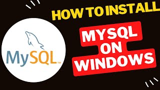 How to install MySQL on Windows [upl. by Gal]