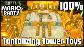 Super Mario Party  100 Tantalizing Tower Toys [upl. by Rosalee]