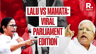 Viral When Lalu Yadav Vs Mamata Banerjee Argument In Lok Sabha Left Vajpayee In Splits [upl. by Coralie]