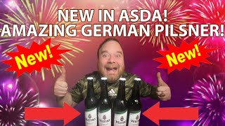 NEW IN ASDA Veltins Pilsener48German Beer Review [upl. by Ignacius]