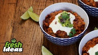 Chilli Beef and Beans Recipe [upl. by Arahd565]