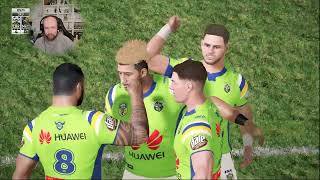 NRL Round 3 NRL Career mode ep 26 VS Storm [upl. by Rome]