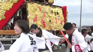 西条祭り 石岡神社祭礼 野々市 20241015 石岡神社 祭りまつり西条祭り石岡神社氷見野々市みこし太鼓台だんじり西条市石岡神社 [upl. by Colson]