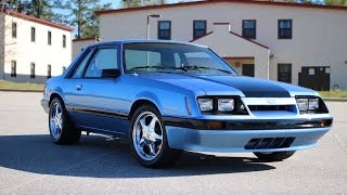 347 Stroker 415 Horsepower Foxbody Coupe  Project Complete [upl. by Wandy222]