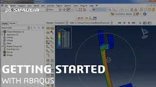 Getting Started With Abaqus  SIMULIA Tutorial [upl. by Telrahc]