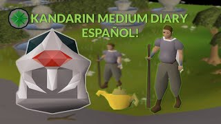 OSRS Kandarin Medium Diary Español Latino Diary OSRS AloMaracucho [upl. by Ailaham]