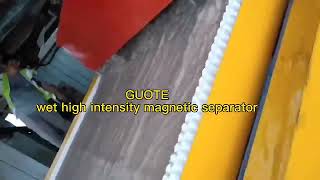 GUOTE wet high intensity magnetic separator [upl. by Gilberto316]