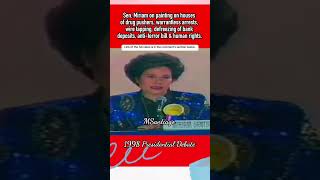 NO to warrantless arrest wire tapping defreezing of bank accounts etc miriam trending fyp [upl. by Atikkin]