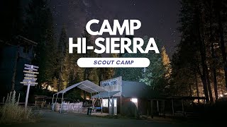 Scout Camp HiSierra at the Sierra Nevada Mountains in California [upl. by Eceryt]