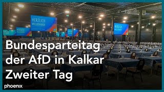 Bundesparteitag der AfD in Kalkar [upl. by Ardnalac]